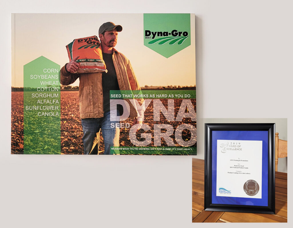 Design award for Dana-Gro Catalog